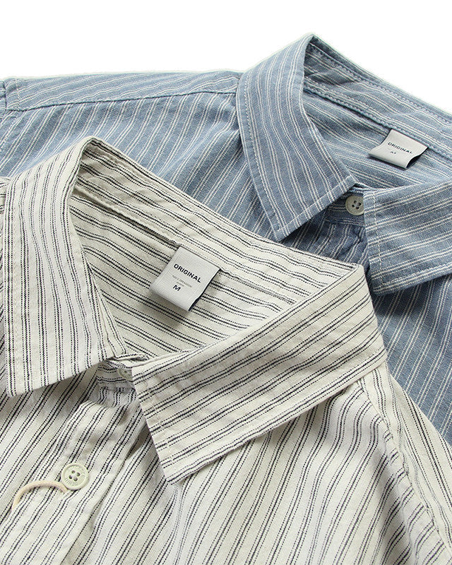 COTTON STRIPE SHIRTS W1620