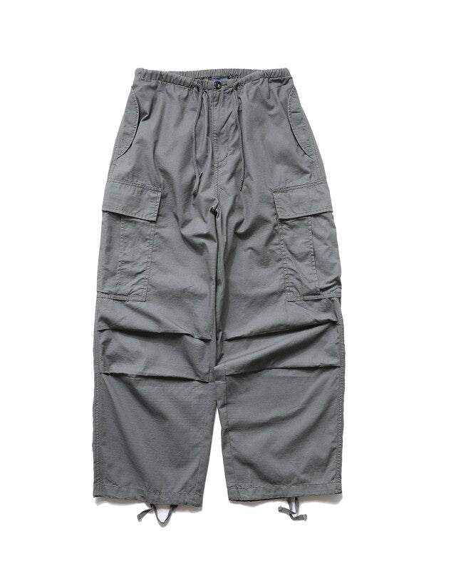 WIDE RIPSTOP CARGO PANTS W1618