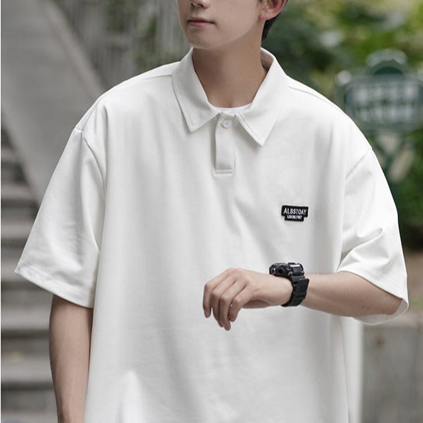 LOGO EMBROIDERY POLO SHIRT W1001