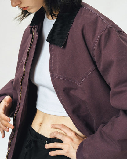 COTTON CORDUROY COLLAR JACKET W1519