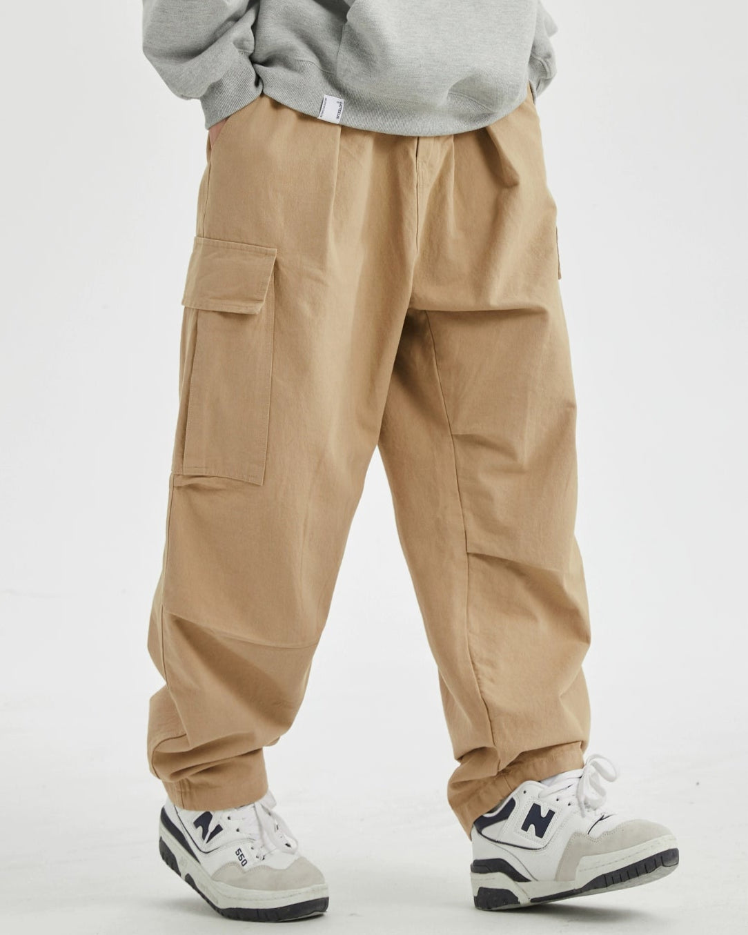 RELAXED FIT CARGO PANTS W1482