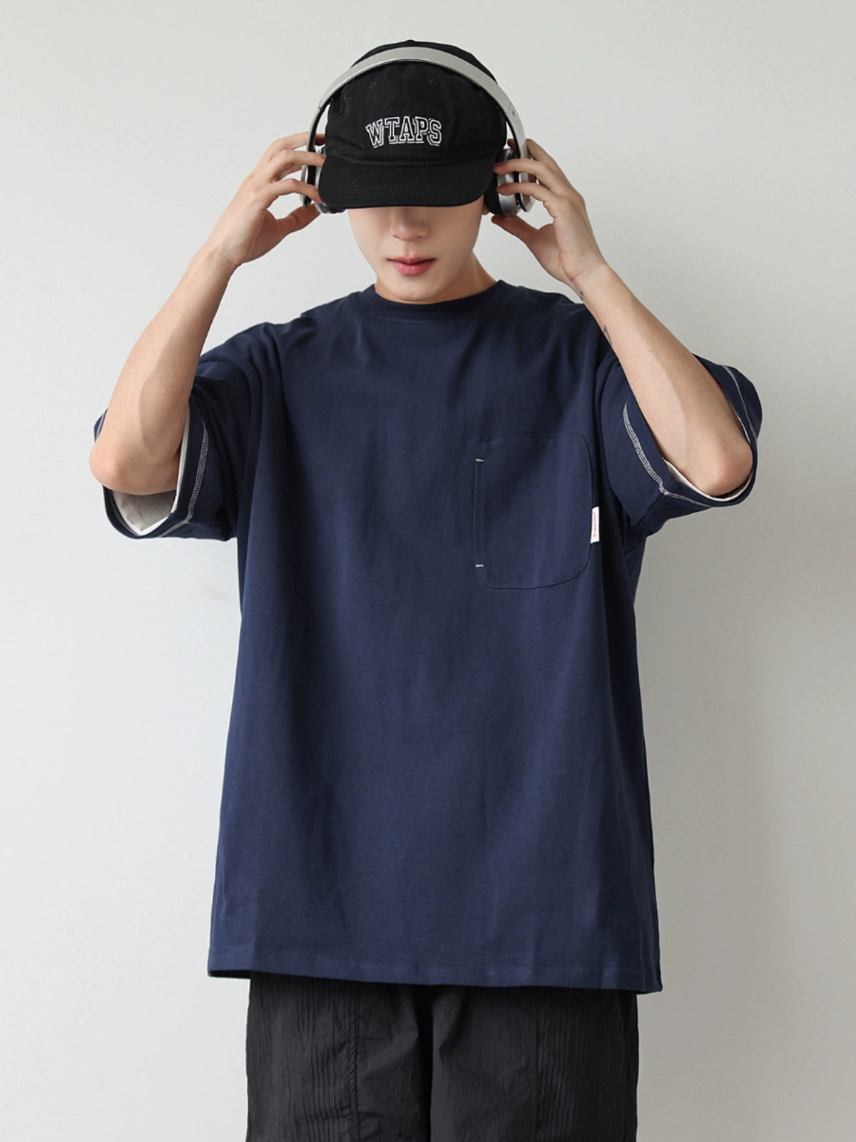 PATCH POCKET T-SHIRT W1236