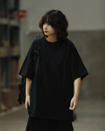 OVERSIZED BASIC TEE W1722