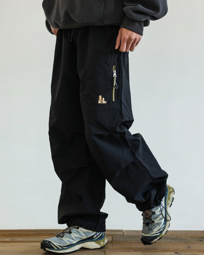 NYLON ZIP CARGO PANTS W1598