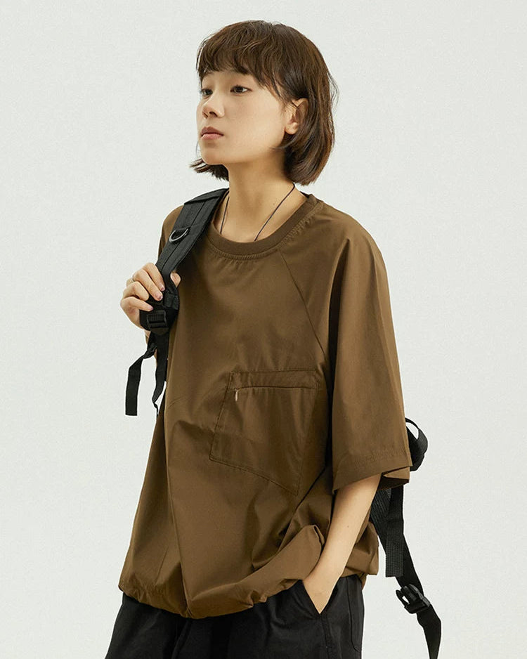 TECH DRAWCORD TEE W1628