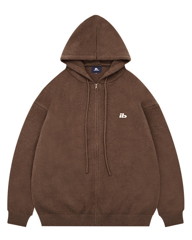 ZIP KNIT HOODIE W1536