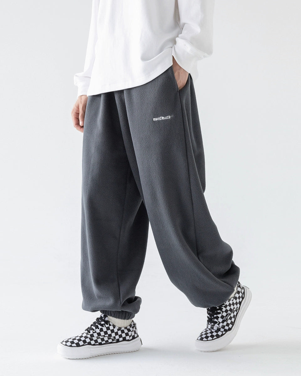 FLEECE RELAXED PANTS W1523