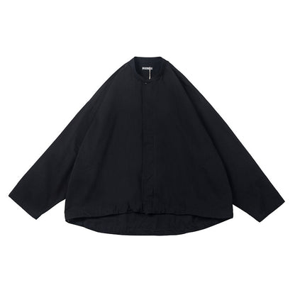 COTTON COLLARLESS JACKET W1599