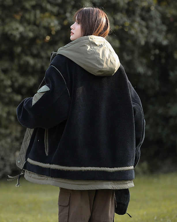 BOA HOODED PANEL JACKET W1507