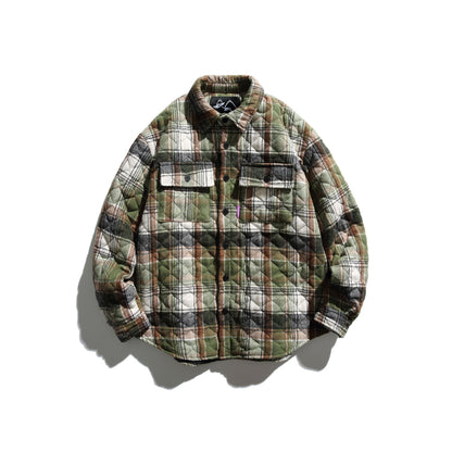 DIAMOND CHECK TWEED JACKET W779