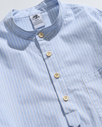 FISHERMAN STRIPE SHIRTS W1624