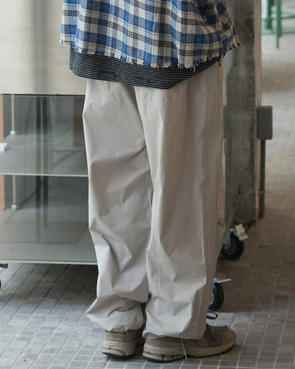 WIDE TUCK BALLOON PANTS W1639
