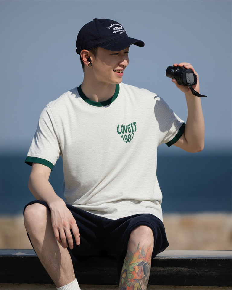 VINTAGE RINGER LOGO TEE W1450