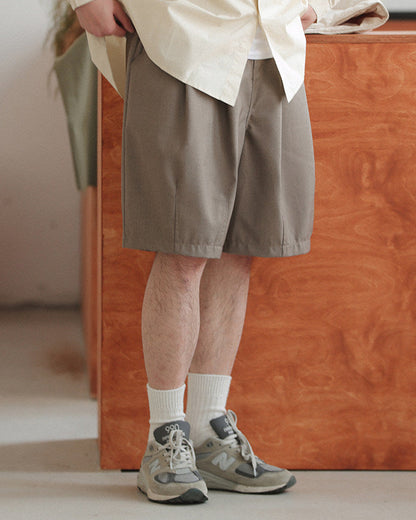 TUCK WIDE SHORTS W1591