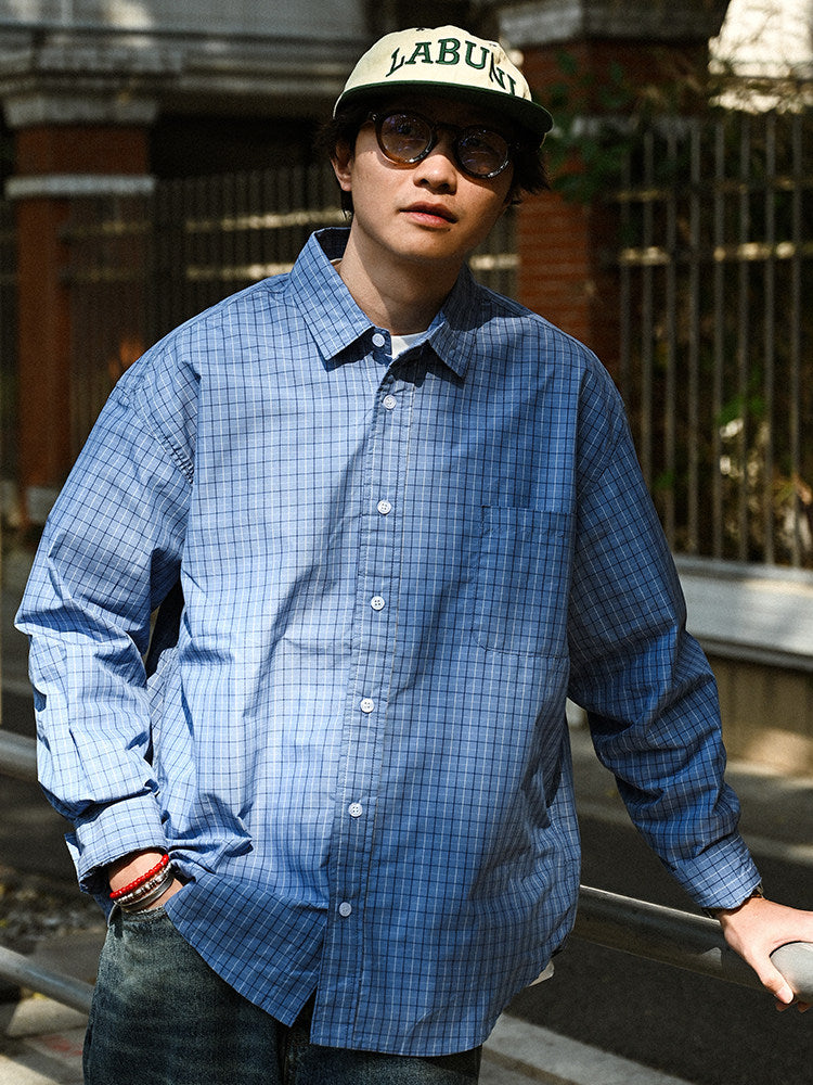 GRID CHECK SHIRTS W1611