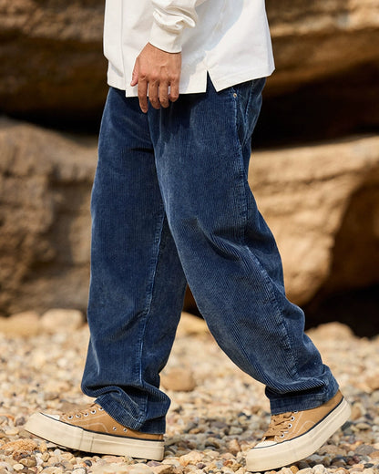 CORDUROY RELAXED CHINO PANTS W1516