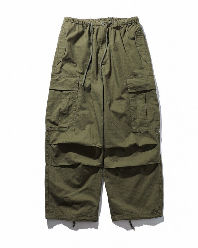 WIDE RIPSTOP CARGO PANTS W1618