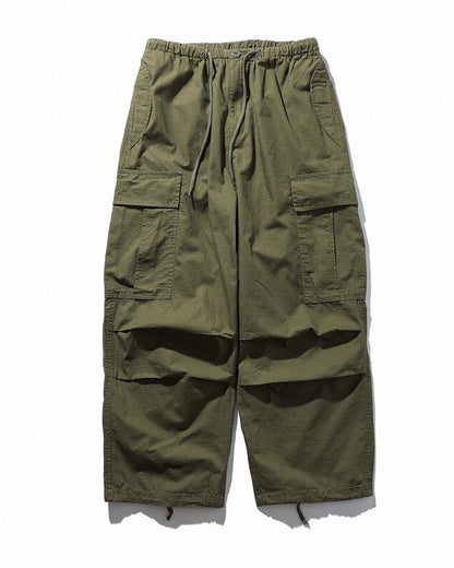 WIDE RIPSTOP CARGO PANTS W1618