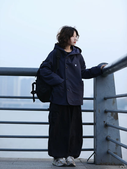 RETRO SIMPLE HOODIE W694