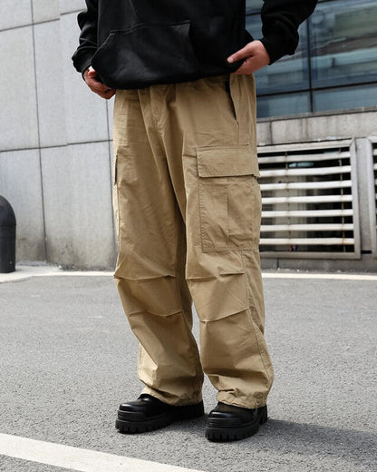 WIDE RIPSTOP CARGO PANTS W1618