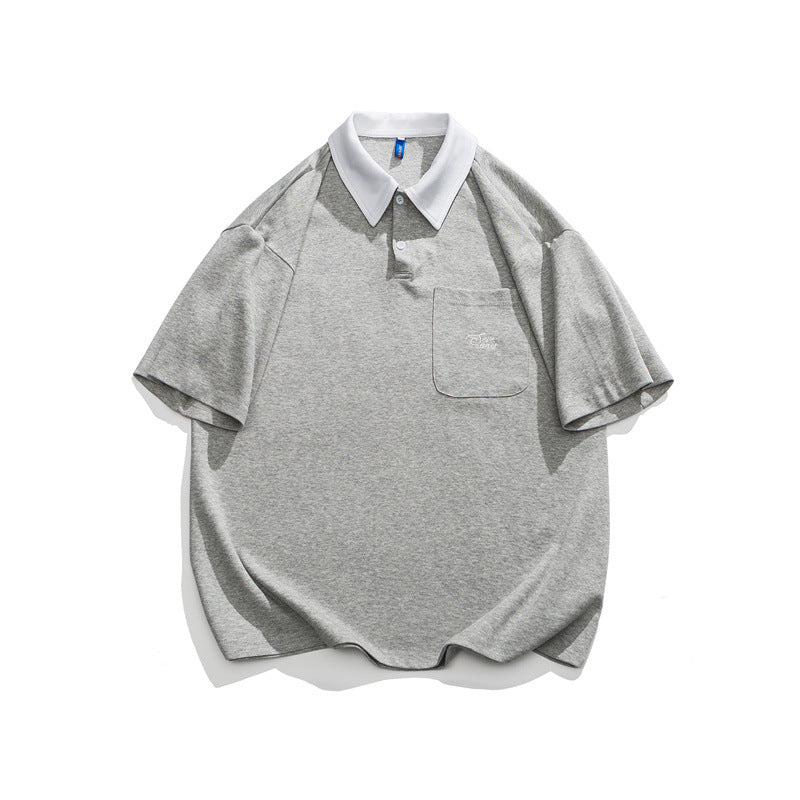 CASUAL SHORT SLEEVE POLO SHIRT W1002