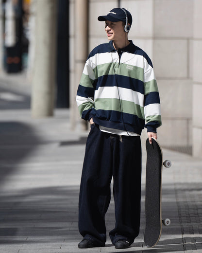 BORDER RUGBY POLO SWEATSHIRT W1496