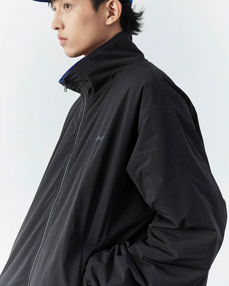 STAND COLLAR NYLON JACKET W1514