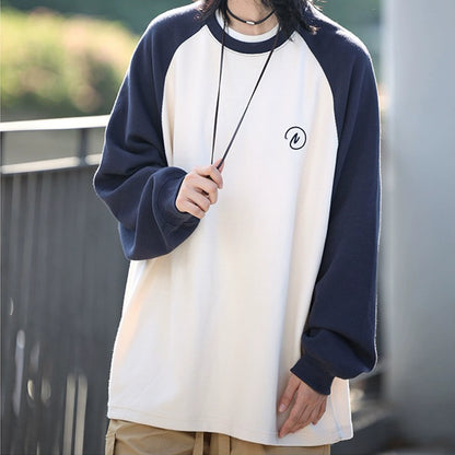 RAGLAN SLEEVE LONG T-SHIRT W963