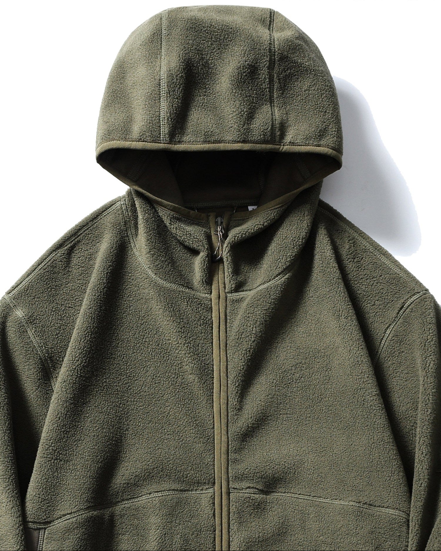FLEECE HOODED JACKET W1569