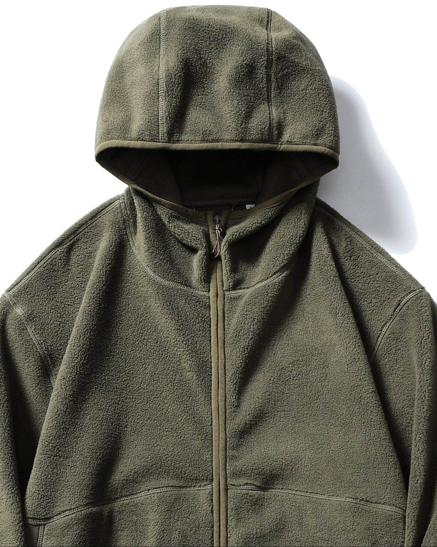 FLEECE HOODED JACKET W1569