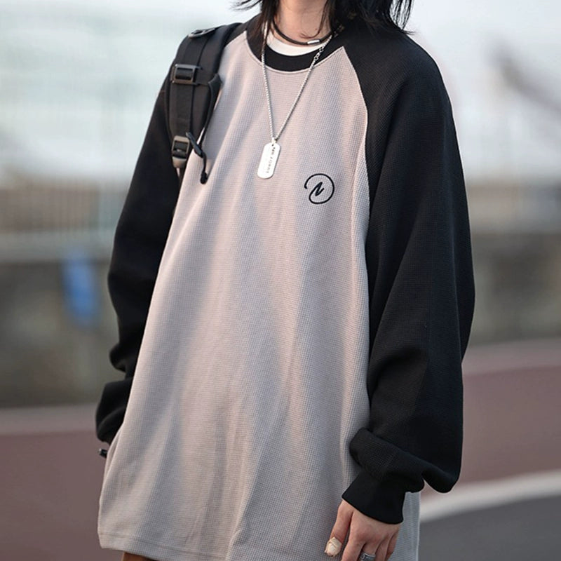 RAGLAN SLEEVE LONG T-SHIRT W963