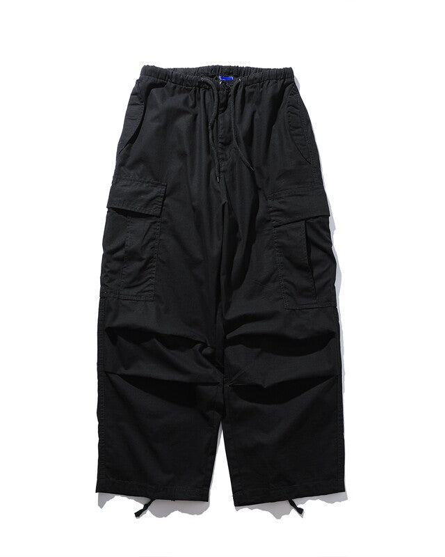 WIDE RIPSTOP CARGO PANTS W1618