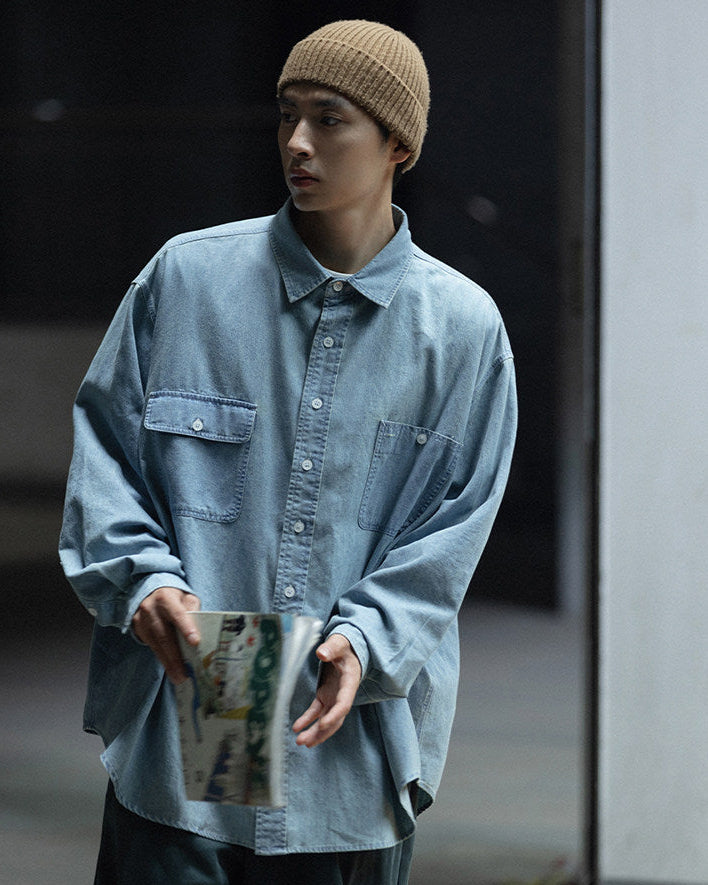 DENIM WORK SHIRTS W1600