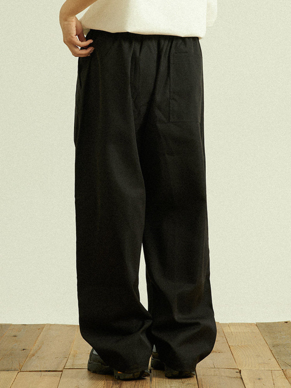 WIDE TUCK CARGO PANTS W1638