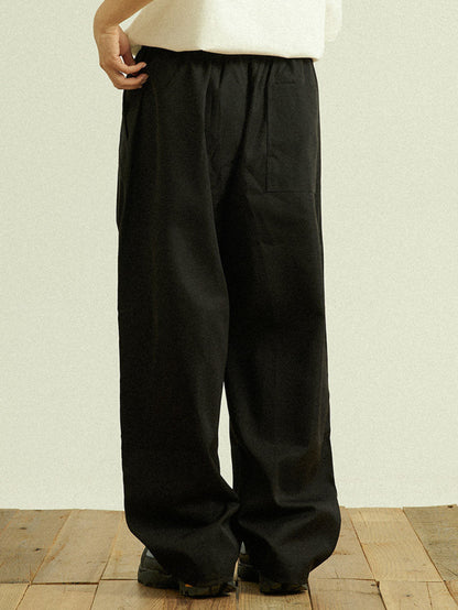 WIDE TUCK CARGO PANTS W1638
