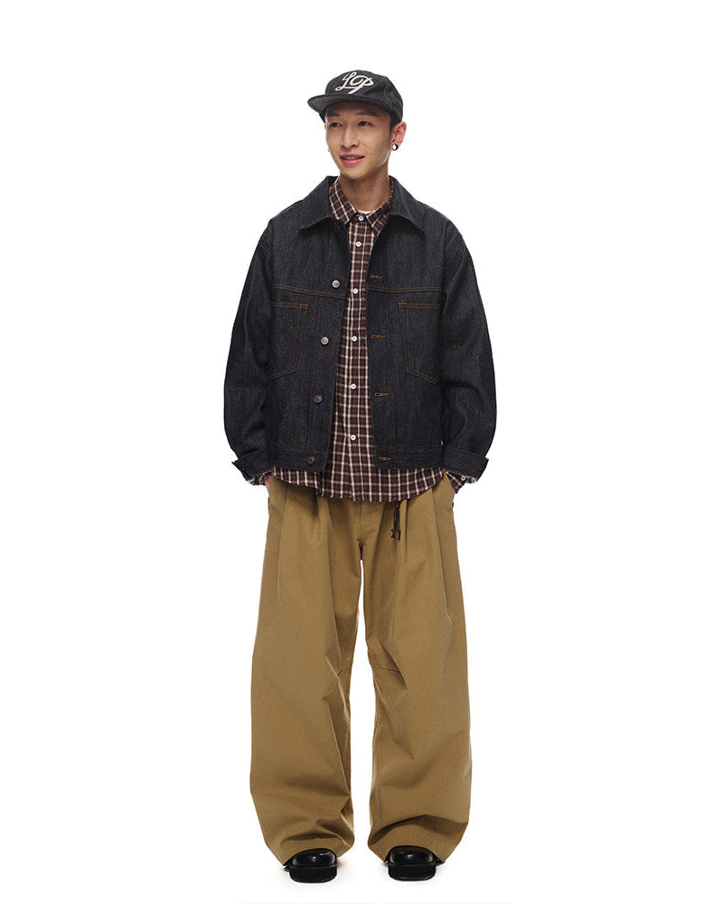 RAW INDIGO DENIM JACKET W1584