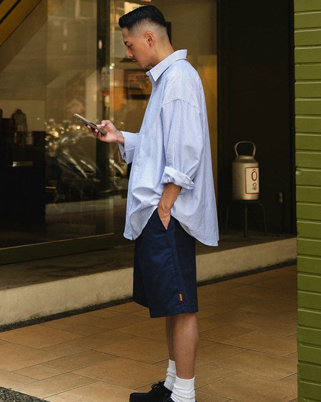 STRIPE RELAXED SHIRTS W1596