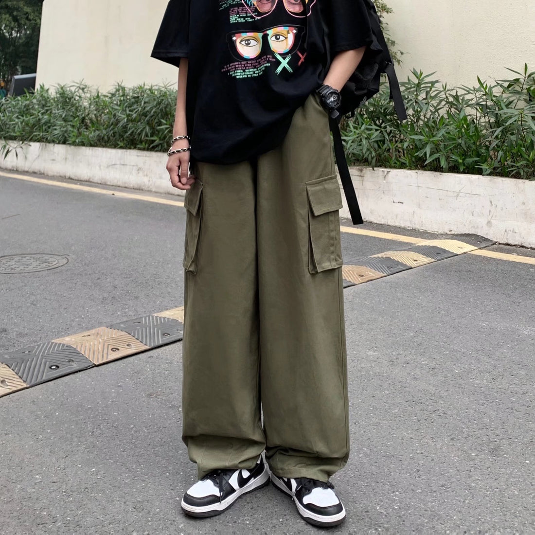 LOOSE FIT CL CARGO PANTS W1162