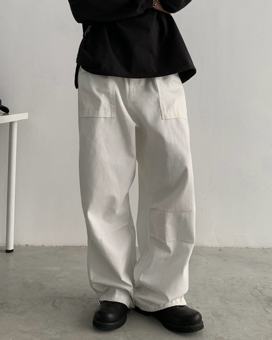 WIDE UTILITY CARGO PANTS W1558