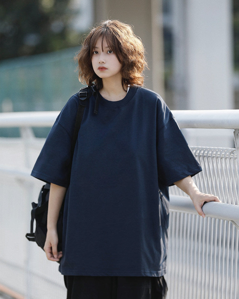 OVERSIZED BASIC TEE W1722