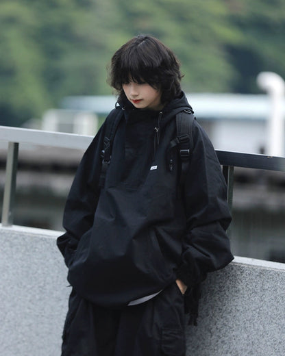 OVERSIZED  HOODIE JACKET W1475