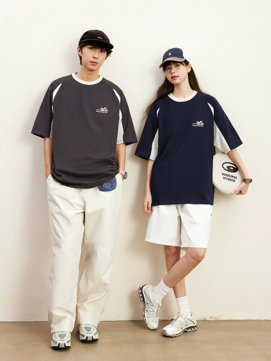 RAGLAN CONTRAST COLOR T-SHIRT W1231