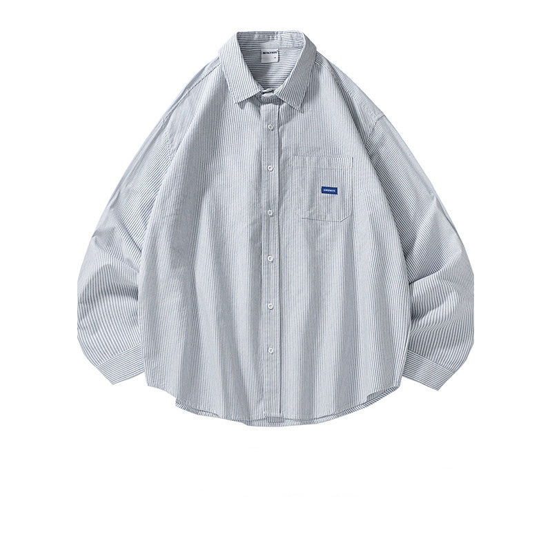 CASUAL STRIPE SHIRT W1418