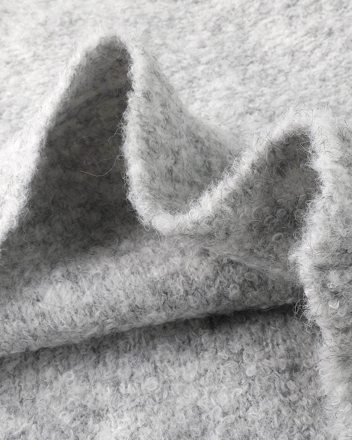 HALF ZIP HIGH NECK KNIT W1550