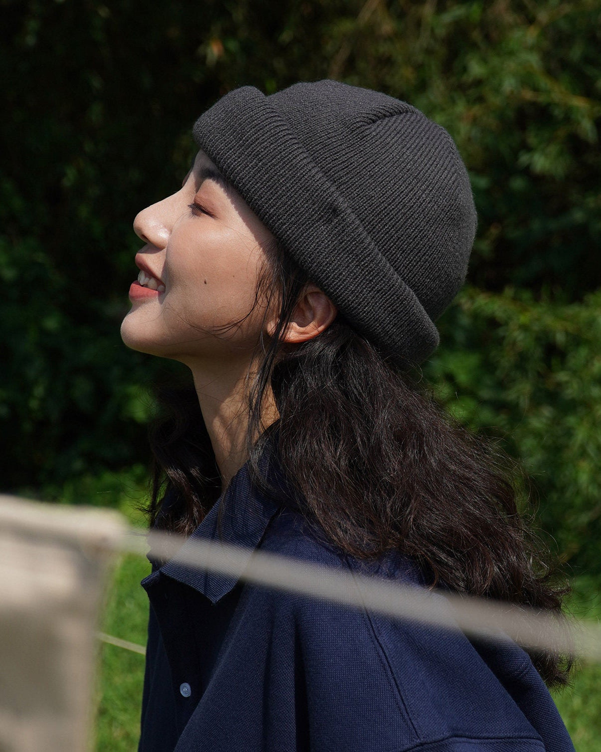 BASIC KNIT CAP W1555