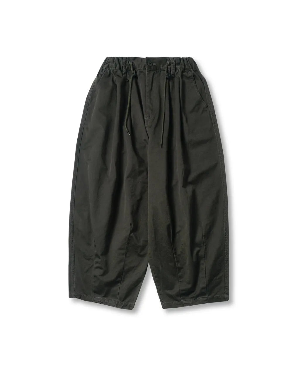 TUCK VOLUME COTTON PANTS W1759