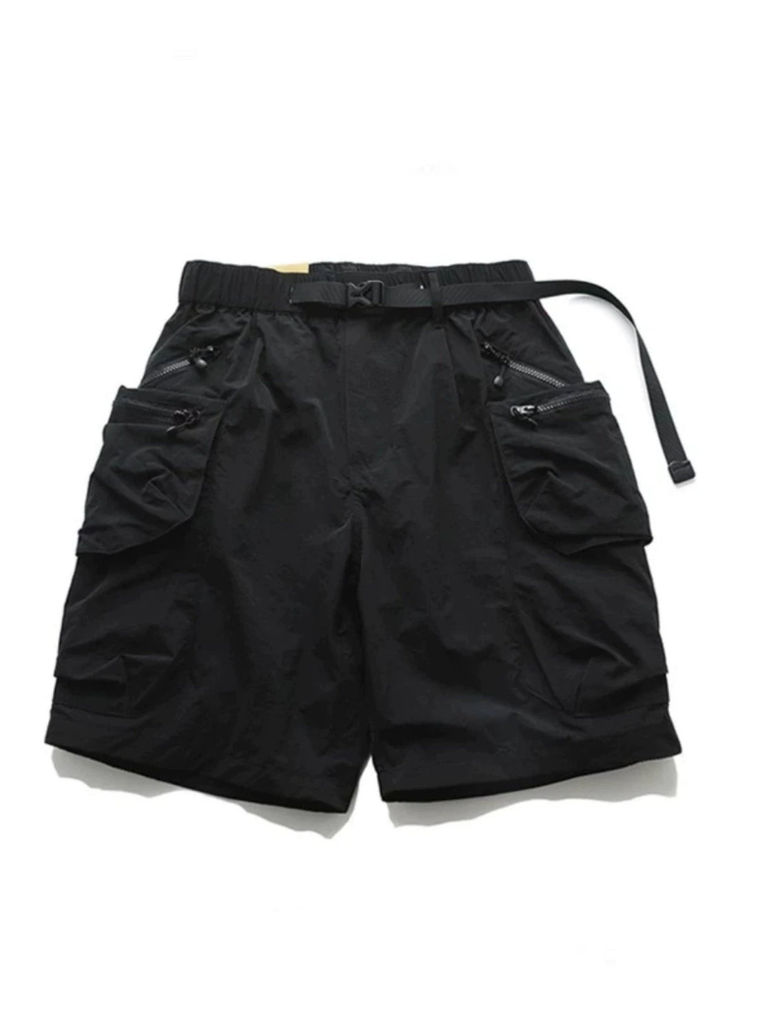 MULTI POCKET CARGO NYLON SHORTS W975