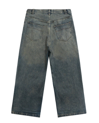 VINTAGE WIDE DENIM PANTS W1484
