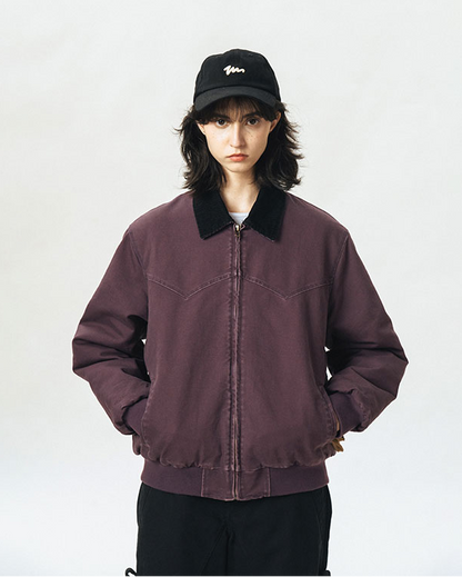 COTTON CORDUROY COLLAR JACKET W1519