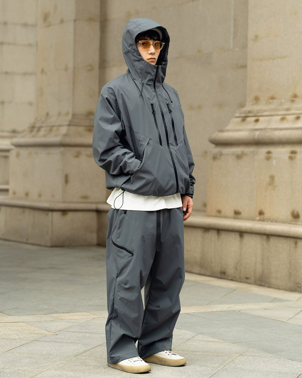 WATER REPELLENT TECH CARGO PANTS W1518